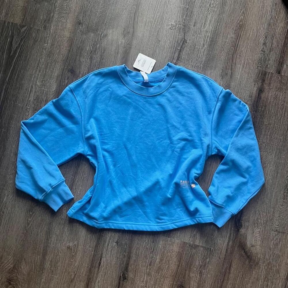 Fabletics Women's Blue Sweatshirt